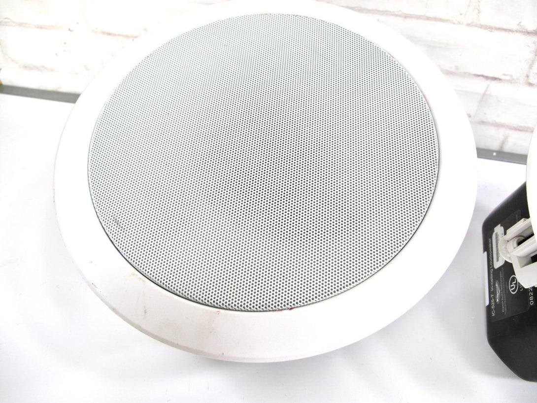 Klipsch IC - 525 - T White 5.25" 2 - Way Full Range In - Ceiling Speaker (Pair) - ZeereeZ