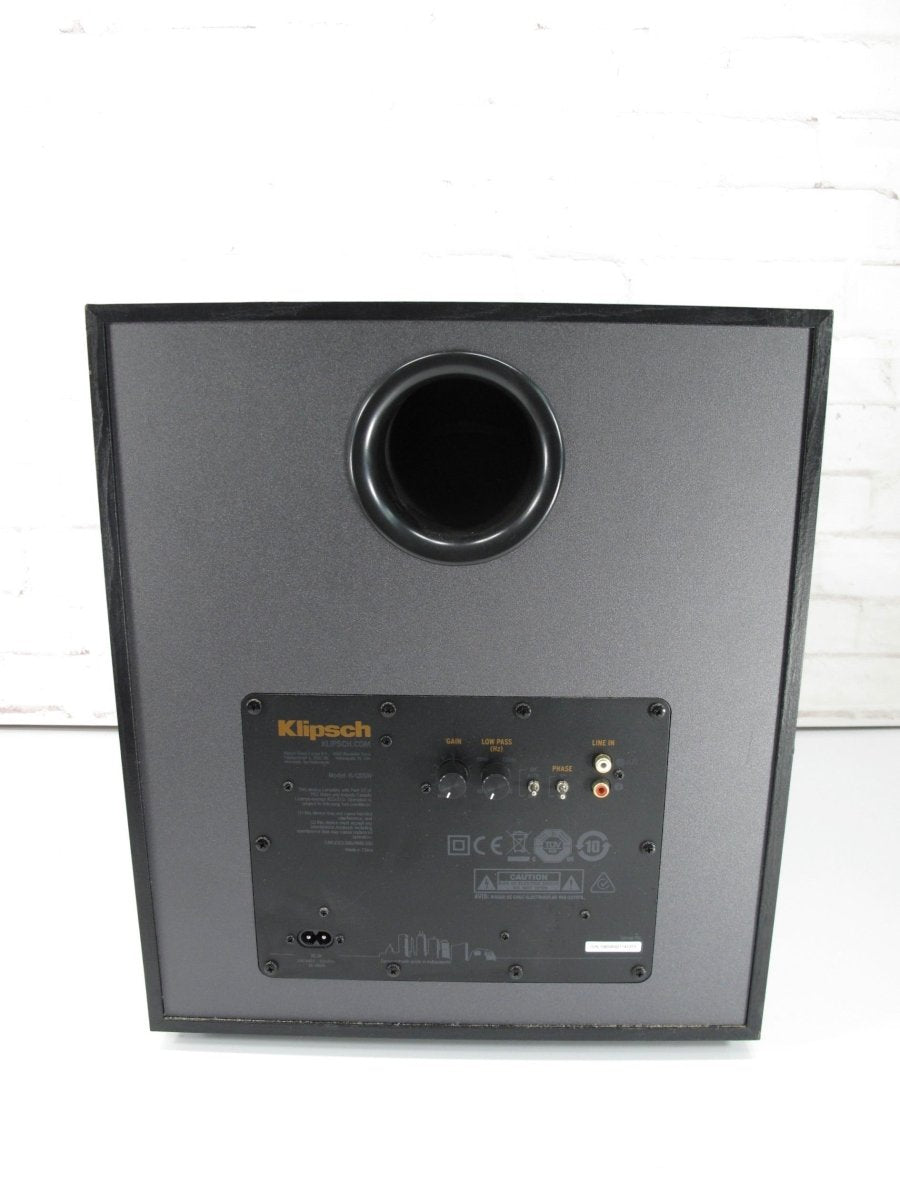 Klipsch R - 120SW Subwoofer 400W Powered Home Theater Subwoofer - ZeereeZ