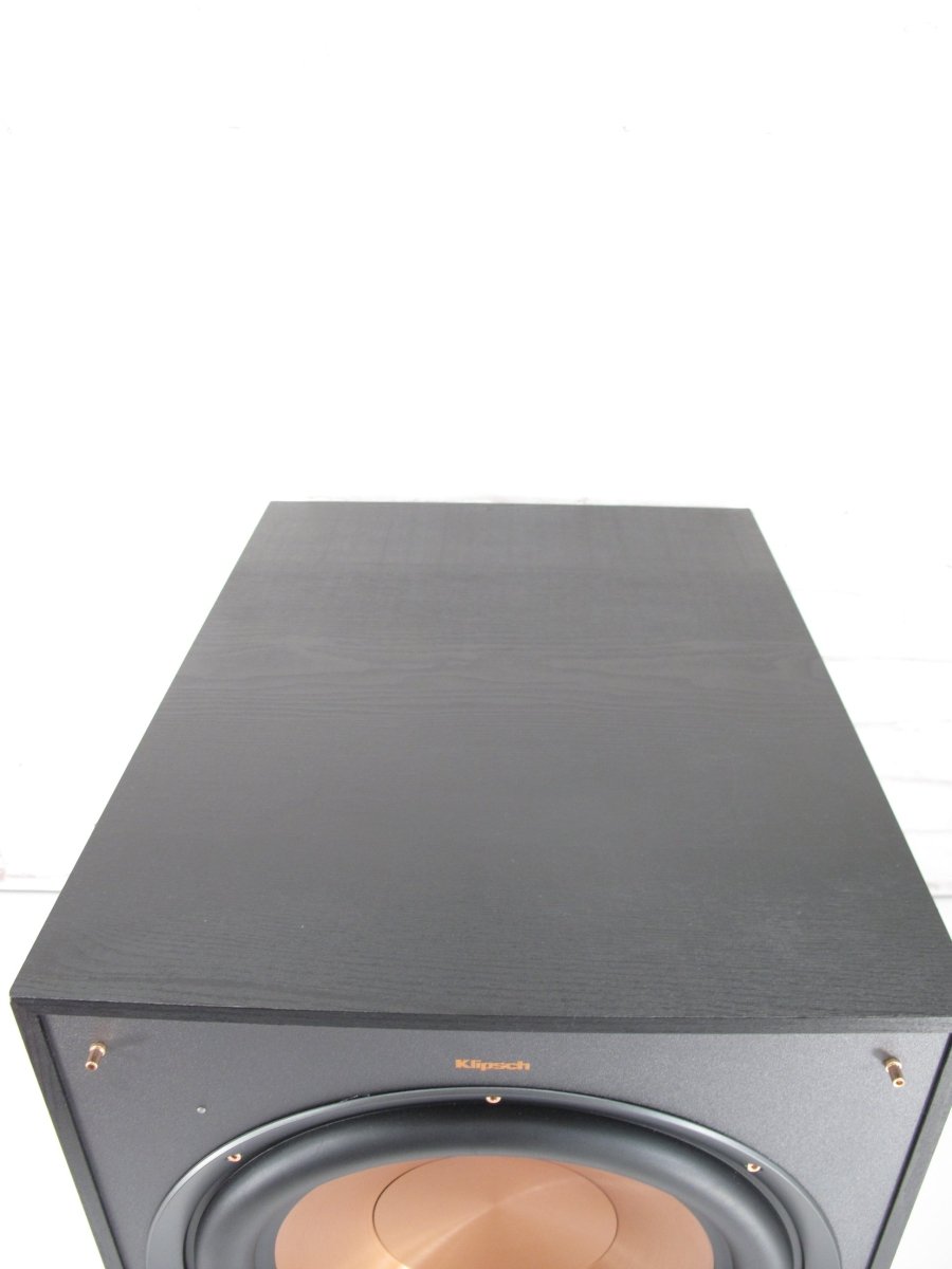 Klipsch R - 120SW Subwoofer 400W Powered Home Theater Subwoofer - ZeereeZ