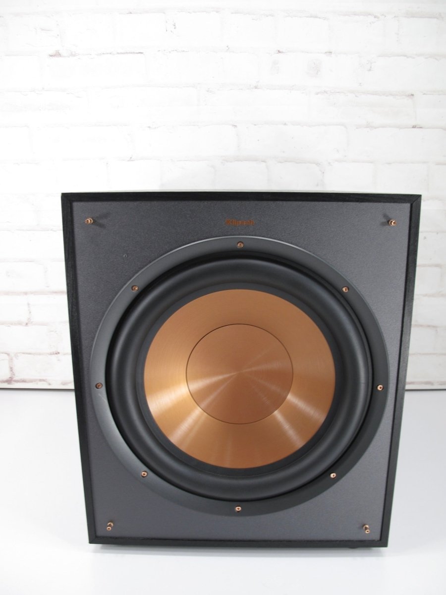 Klipsch R - 120SW Subwoofer 400W Powered Home Theater Subwoofer - ZeereeZ