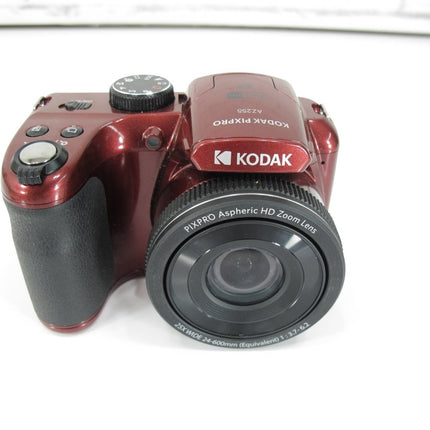 Kodak AZ255 PIXPRO 16 MP Digital Camera HD Zoom 25x Wide 24 - 600mm 1:3.7 - 6.2 - ZeereeZ