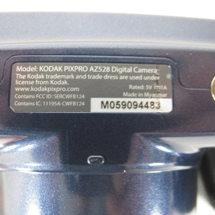 Kodak PIXPRO AZ528 16 MP Digital Camera Midnight Blue - ZeereeZ