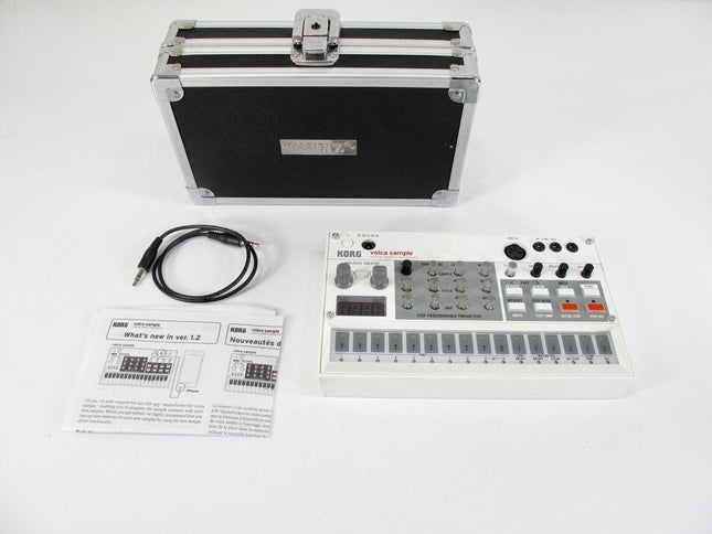 Korg Volca Sample Portable Digital Sampler Sequencer - ZeereeZ