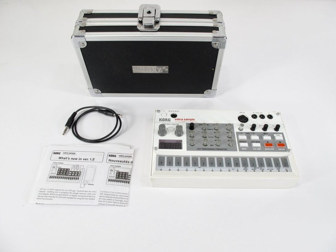 Korg Volca Sample Portable Digital Sampler Sequencer - ZeereeZ