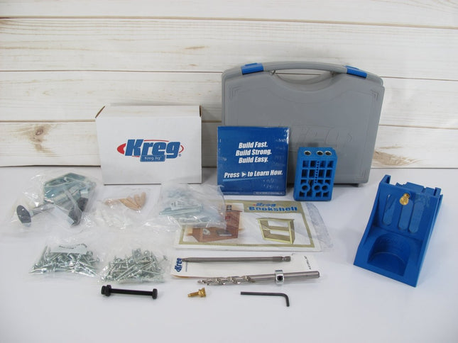 Kreg Jig J4 Carpentry Woodworking Pocket Hole Wood Joining Tool Set - ZeereeZ