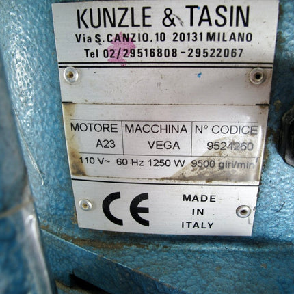 Kunzle & Tasin Vega A23 Heavy Duty Floor Edger Sander - ZeereeZ