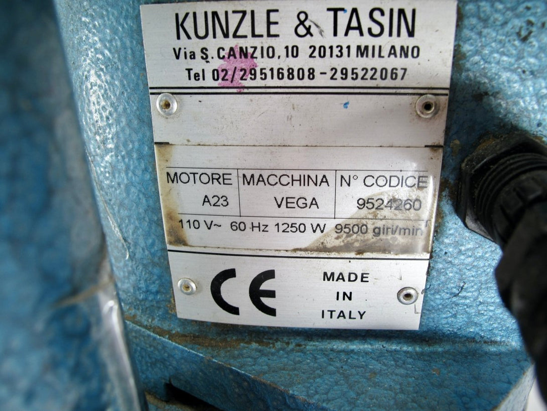 Kunzle & Tasin Vega A23 Heavy Duty Floor Edger Sander - ZeereeZ