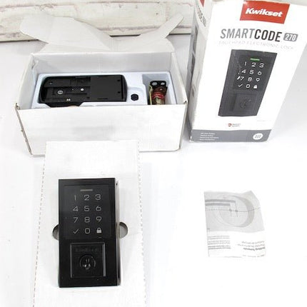 Kwikset SmartCode 270 Smart Lock Touchpad Entry Door Lock with Keys - ZeereeZ