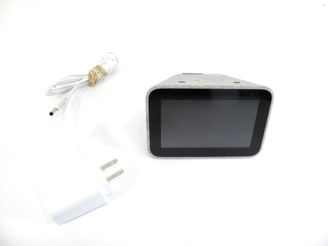 Lenovo CD - 24501F Smart Clock with Google Assistant Charcoal Gray - ZeereeZ