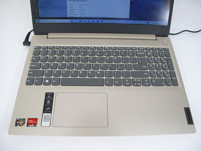 Lenovo IdeaPad 3 AMD Ryzen 5 2.10GHz 256 SSD 8GB 15.6" Win 10 Home Notebook - ZeereeZ