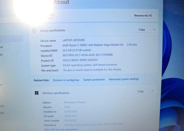 Lenovo IdeaPad L340 - 15API Laptop 15.6 1TB 16GB RAM Ryzen 5 2.10GHz Radeon Vega 8 - ZeereeZ