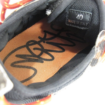 Leopard Print Chain Sneakers Size 40 - ZeereeZ