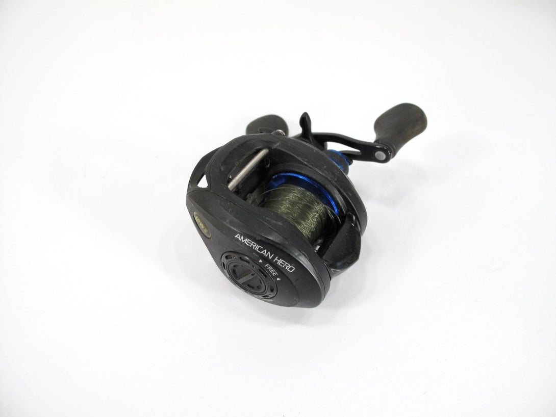 Lew's Speed Spool Laser AH American Hero RH Baitcasting Fishing Reel - ZeereeZ