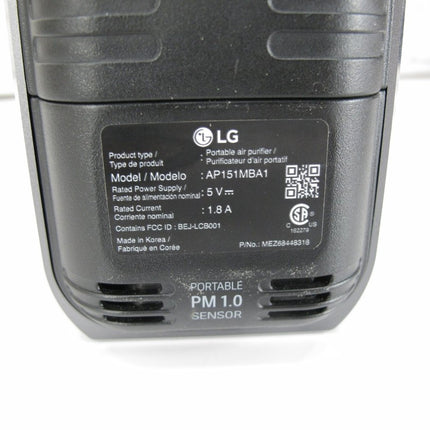 LG PuriCare Mini Tabletop Ultra Quiet Portable Air Purifier Black AP151MBA1 - ZeereeZ