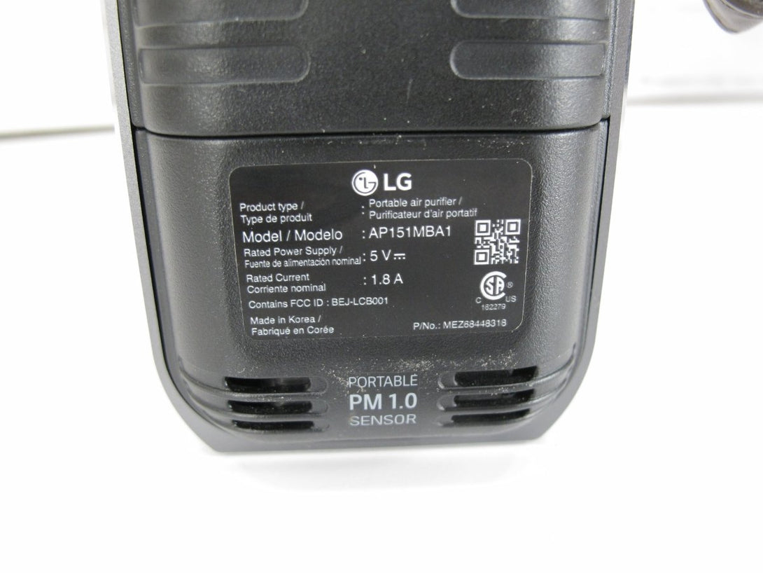 LG PuriCare Mini Tabletop Ultra Quiet Portable Air Purifier Black AP151MBA1 - ZeereeZ