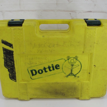 L.H. Dottie HPTK2 12 - Ton Hydraulic Knockout Punch Set for 1/2” to 4” Conduit - ZeereeZ