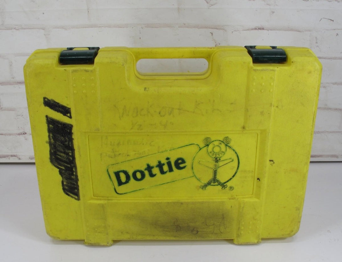 L.H. Dottie HPTK2 12 - Ton Hydraulic Knockout Punch Set for 1/2” to 4” Conduit - ZeereeZ