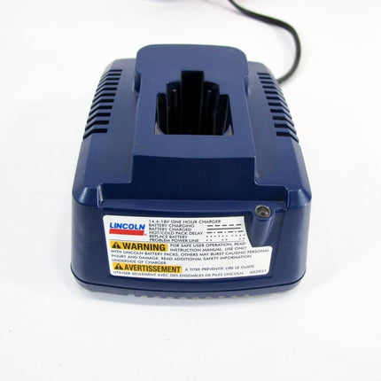 Lincoln 1410 PowerLuber OEM Replacement AC Battery Charger — 14.4 Volt or 18 Volt - ZeereeZ