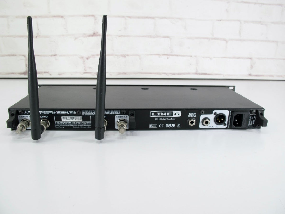 Line 6 Relay G90 Rackmount Digital Wireless Guitar System RXR12 2.4GHz Receiver - ZeereeZ