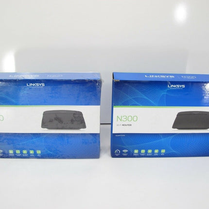 Linksys E1200 N300 Wi - Fi Wireless Router w/ Linksys Connect 2 Pack New - ZeereeZ