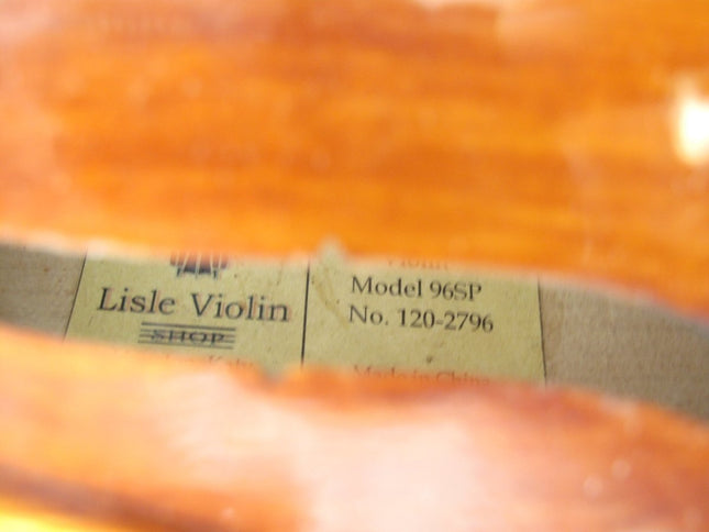 Lisle 96SP 120 - 2796 4/4 Full Size Handmade Violin - ZeereeZ
