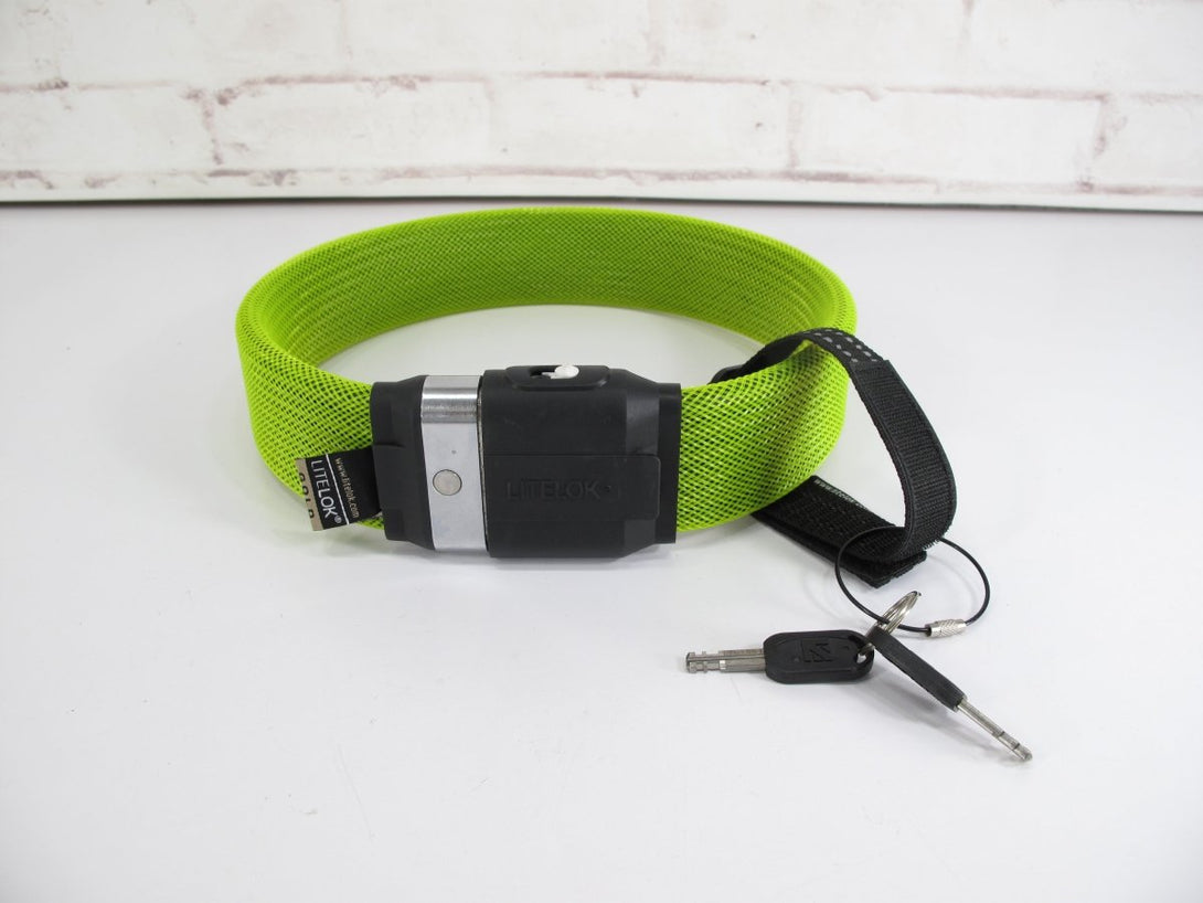 LITELOK Gold Wearable Bike & eBike Keyed Lock - ZeereeZ