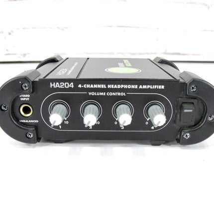 Live Wire Solutions HA204 4 Channel Stereo Headphone Distribution Amplifier - ZeereeZ