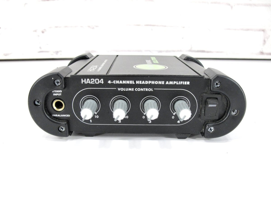 Live Wire Solutions HA204 4 Channel Stereo Headphone Distribution Amplifier - ZeereeZ