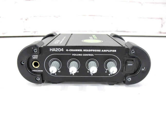 Live Wire Solutions HA204 4 Channel Stereo Headphone Distribution Amplifier - ZeereeZ
