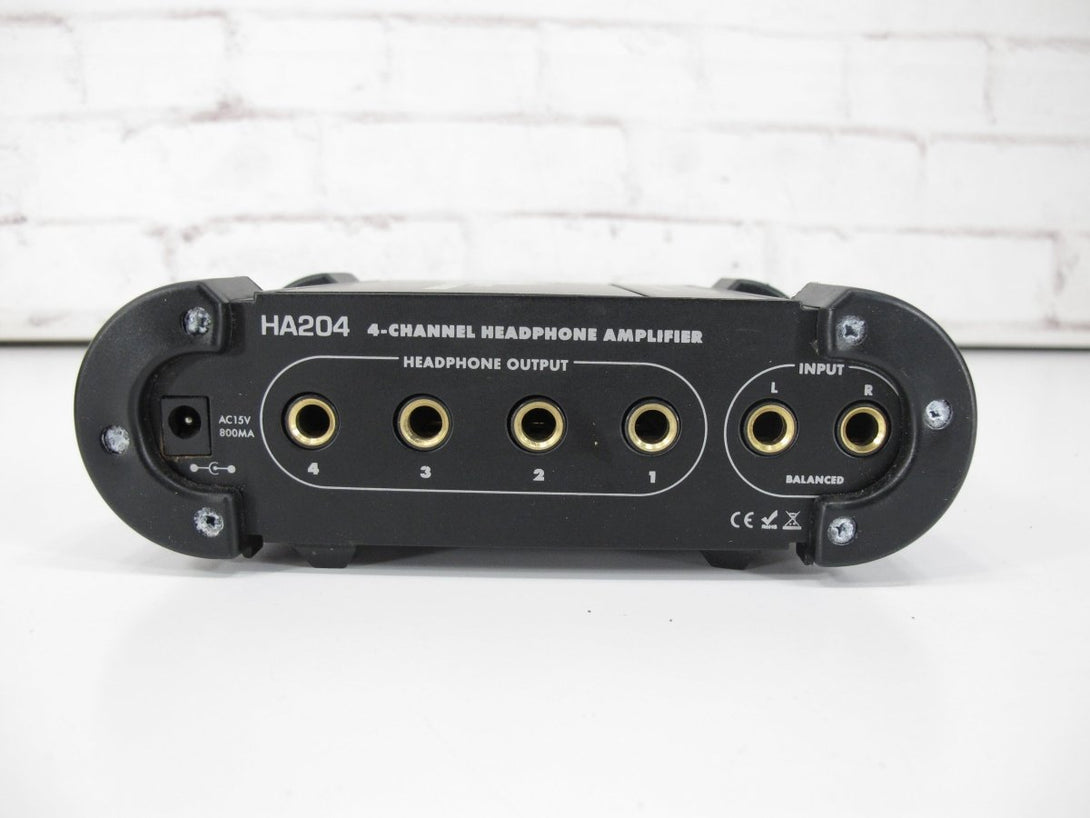 Live Wire Solutions HA204 4 Channel Stereo Headphone Distribution Amplifier - ZeereeZ