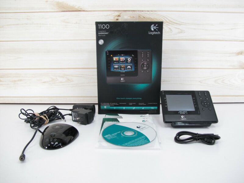 Logitech Harmony 1100 Universal Infrared Advanced Touch Screen Remote Control - ZeereeZ