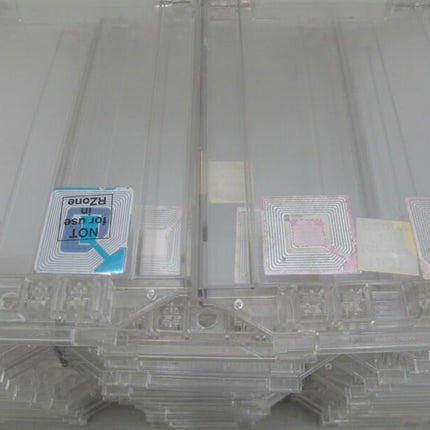 Lot of 50 CD/DVD Anti - Theft Retail Security Cases Clamshells w/ Key - ZeereeZ