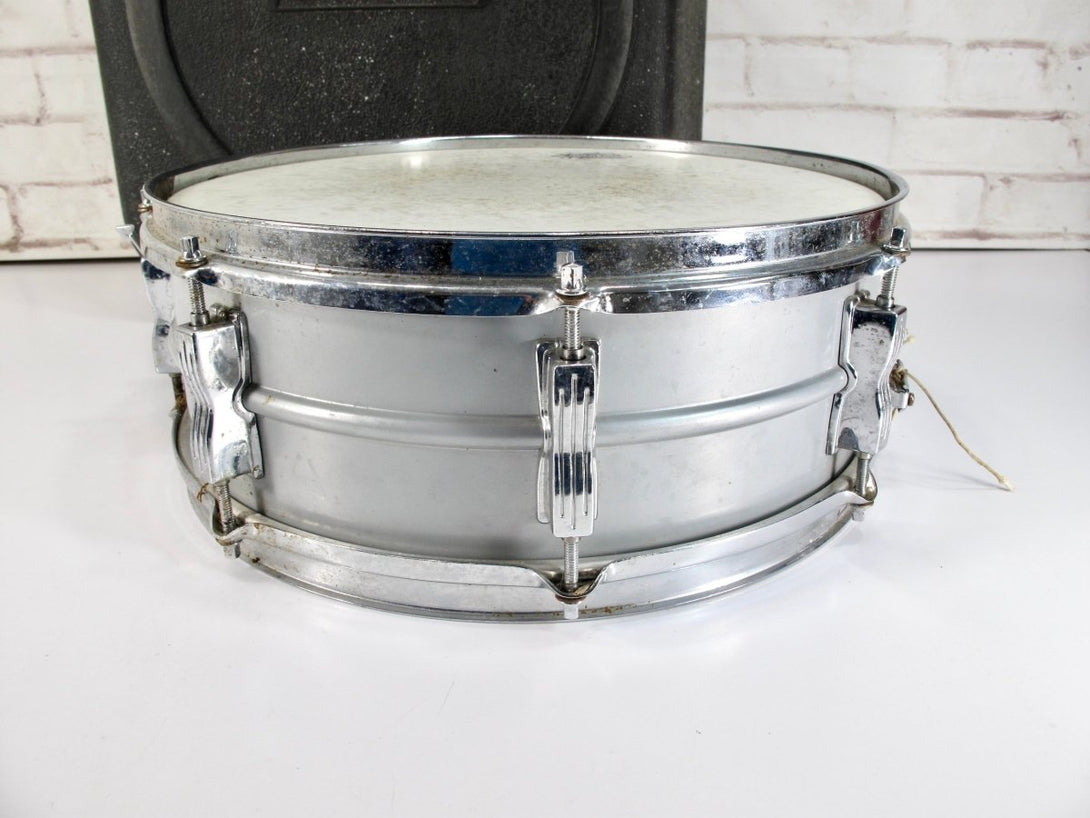 Ludwig Acrolite 5x14 Vintage Steel Snare Drum w/ Original Case - ZeereeZ