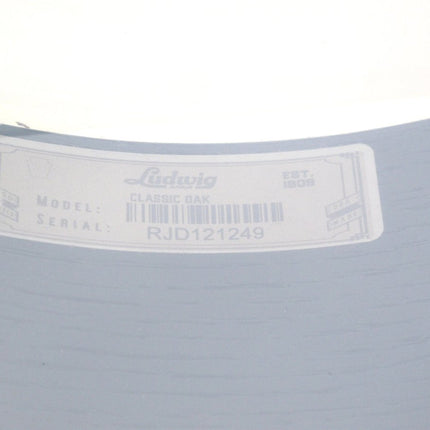 Ludwig LCT782 Classic Oak 12 x 8 Tom Drum Night Oak - ZeereeZ