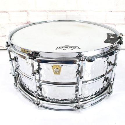 Ludwig Supraphonic Hammered 6.5 x 14 inch Snare Drum - ZeereeZ