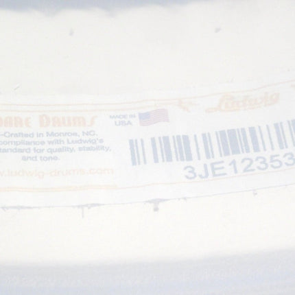 Ludwig Supraphonic Hammered 6.5 x 14 inch Snare Drum - ZeereeZ