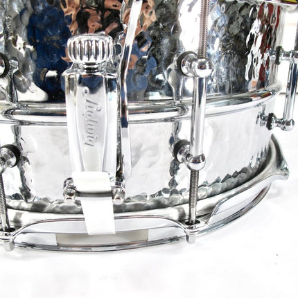 Ludwig Supraphonic Hammered 6.5 x 14 inch Snare Drum - ZeereeZ
