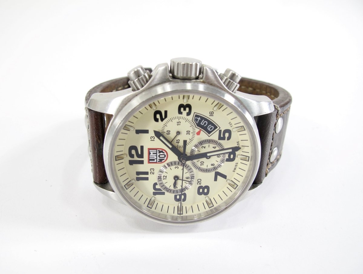 lumi Luminox Field Series 1840 Alarm Chronograph A.1847 Swiss Quartz