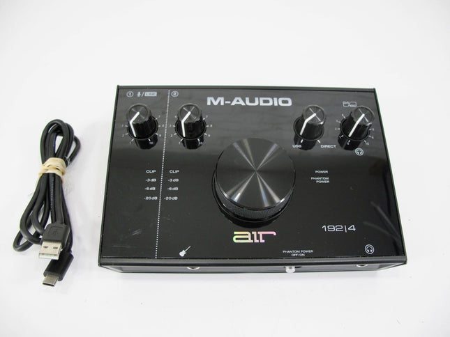 M - Audio AIR 192 | 4 2 - In/2 - Out 24/192 USB C Audio Recording Interface - ZeereeZ