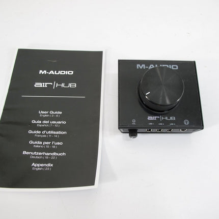 M - Audio AIR Hub USB Monitoring Interface w/ Built - In 3 - Port Hub - ZeereeZ