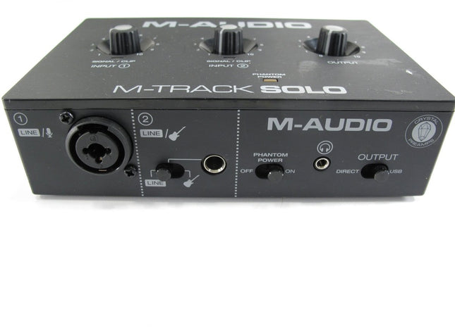 M - Audio M - Track Solo USB Audio Recording Interface - ZeereeZ