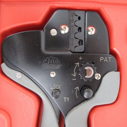 MAC Tools TCT747 Ratcheting Terminal Crimp Tool w/ Case & 5 Sets of Jaws - ZeereeZ