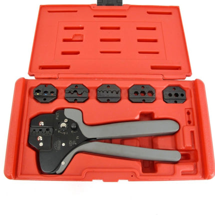 MAC Tools TCT747 Ratcheting Terminal Crimp Tool w/ Case & 5 Sets of Jaws - ZeereeZ