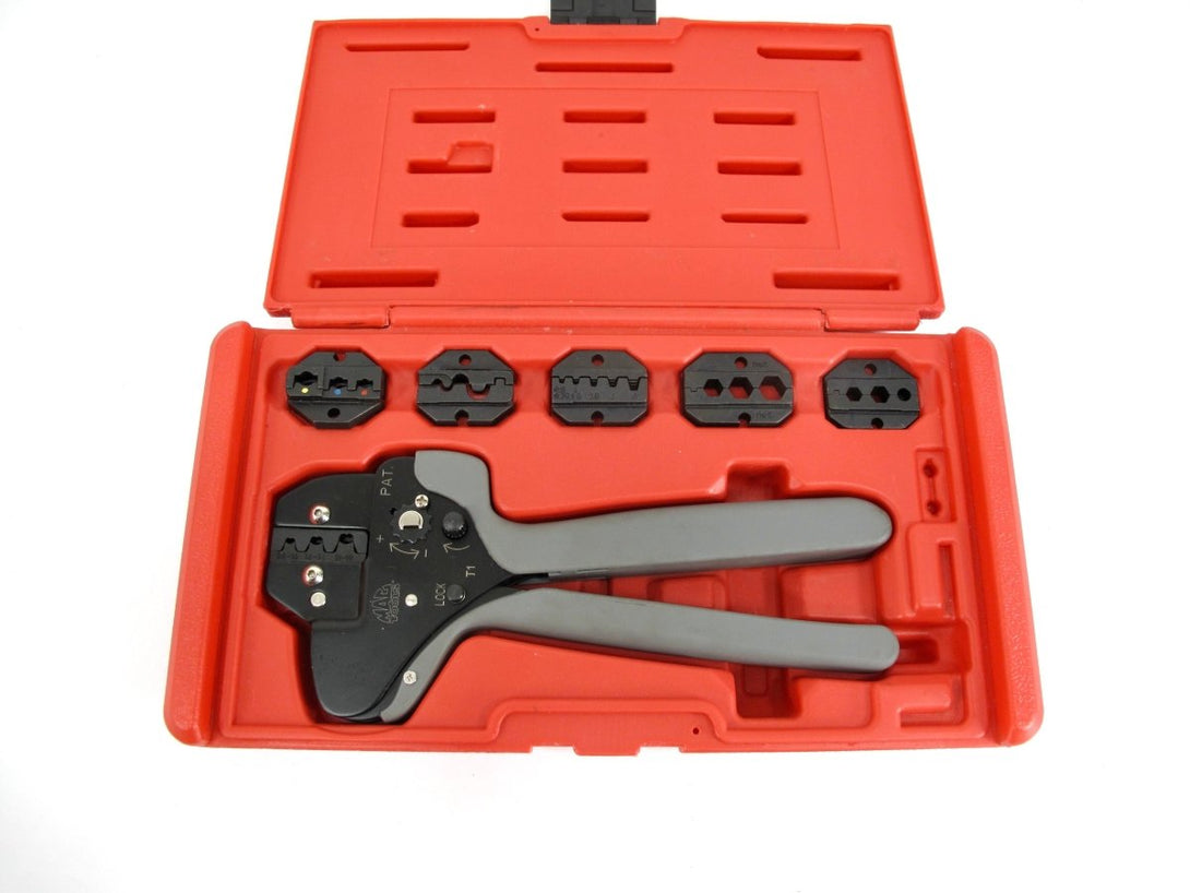 MAC Tools TCT747 Ratcheting Terminal Crimp Tool w/ Case & 5 Sets of Jaws - ZeereeZ