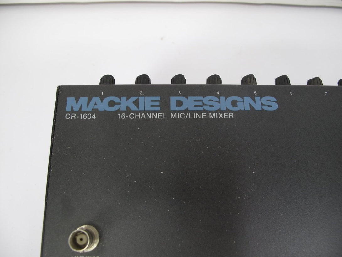 Mackie CR1604 16 - Channel Mic / Lin Mixer Audio Mixing Console - ZeereeZ