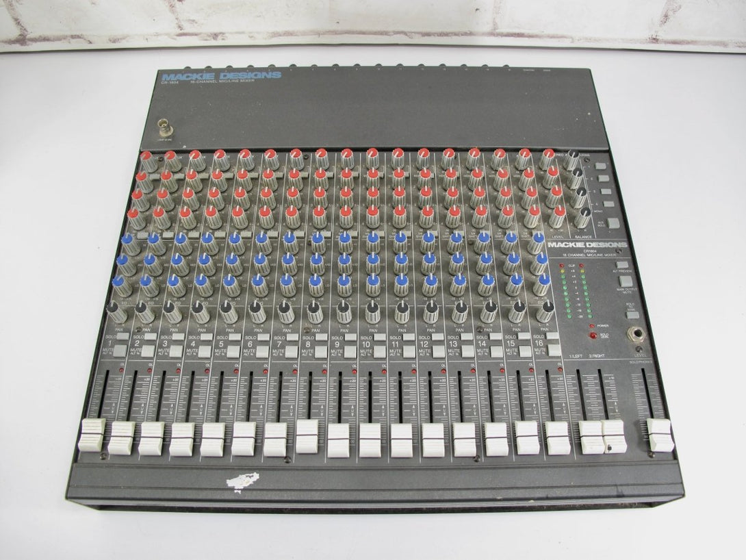 Mackie CR1604 16 - Channel Mic / Lin Mixer Audio Mixing Console - ZeereeZ