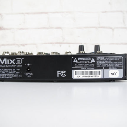 Mackie MIX8 Mix Series Compact 8 Channel Mixer - ZeereeZ