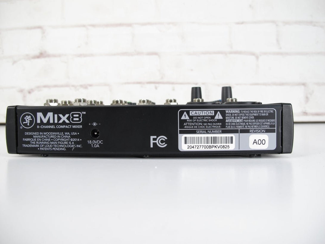 Mackie MIX8 Mix Series Compact 8 Channel Mixer - ZeereeZ