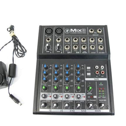 Mackie MIX8 Mix Series Compact 8 Channel Mixer - ZeereeZ