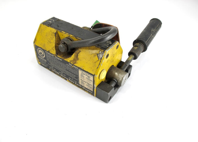 MAG - MATE PNL0800 Lifting Magnet PowerLift 800 lb Flat Cap. 400 lb Round - ZeereeZ